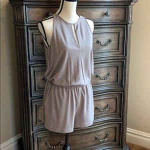 Open back romper